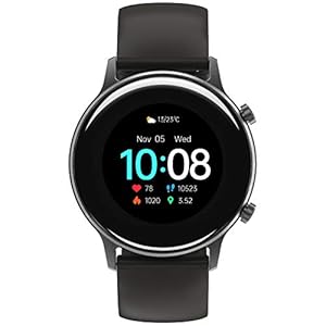Smartwatch, UMIDIGI Urun S Fitness Tracker horloge, Bloed Zuurstofmonitor (SpO2) Pols Hartslagmeter, 5 ATM, Bluetooth…