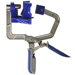 KKmoon Corner Clamp Right Angle Clamps Auto-Adjustable Fixed Punch 90 Degree Woodworking Clamp 90