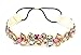 Multi Color Rhinestone Beaded Elastic Fashion Headband Hair Accessory