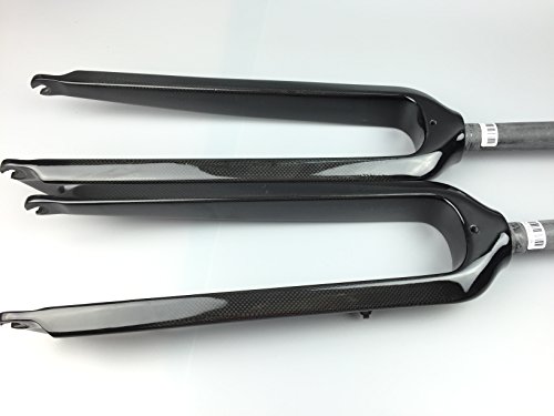 QILEFU Mountain Bike Full Carbon Fibre Bicycle Front Forks Disc Brake Hard Fork Matte MTB 26er 29er Parts (29er) - Thumbnail 2
