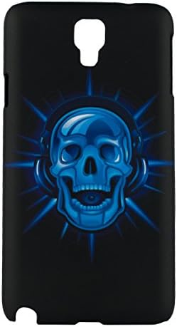 Sun Mobisys®; Samsung Galaxy Note 3 Neo SM-N750 Back Cover; Touch Feel Embossed Printed Back Case for Samsung Galaxy NOTE3 NEO - Skull