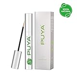 Puya Organic Lash & Brow Booster Serum Gives You Longer Fuller Thicker Looking Eyelashes & Eyebrows, 100% Natural Enhancer Great for lashes and brows, Growing Thicker and Strengthener