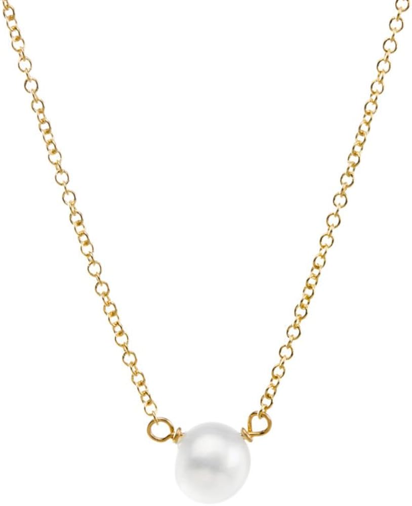 Dogeared Pearls of Success Necklace 16" Gold One Size WaooMart