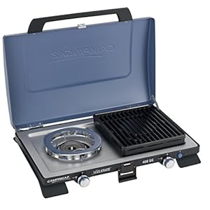 Campingaz 400 SG Campingkocher, Kompakter Outdoor Kocher Mit Windschutz, blau, S