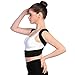 Posture Corrector Brace and Clavicle Support Straightener for Upper Back Shoulder Forward Head Neck Aid, Improve and Fix Poor Posture for Women Men (L(35''-48'' Chest))