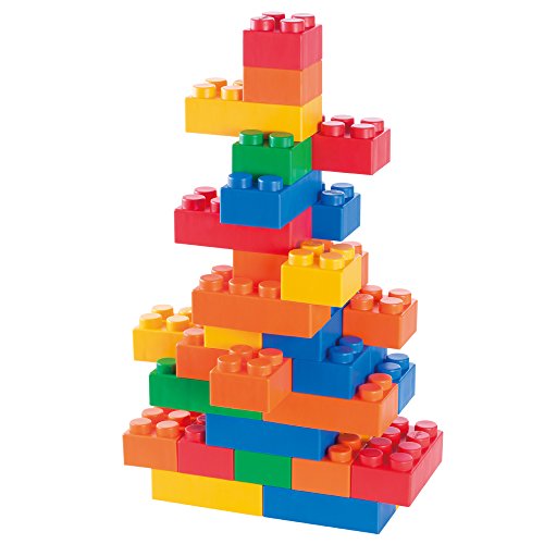 UNiPLAY Jumbo Soft Building Blocks - Plump Series (60pcs), Educational and Creative Toys, Food Grade Material(Antibacterial), Non-Toxic, BPA Free, 100%Safe for Kids, Toddlers, Baby, Preschoolers - Thumbnail 5