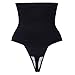 Lelinta Women Comfortable Firm High Waist Control Shapewear Tummy Slimmer Sexy Thong Panty