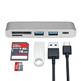 ElementDigital USB C Hub Adapter SD Micro SD Card