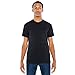 American Apparel BB401W Unisex Poly-Cotton Crew Neck T-Shirt Black L