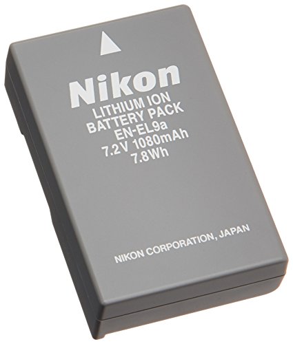 Nikon En-EL9a Rechargeable Li-ion Battery - Retail Packaging