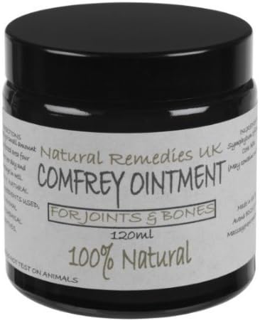 Natural Comfrey Ointment 120ml: bone break, fractures, wounds, joint & arthitic pain