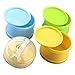 Baby Food Bottle - Storage Container - Non-Spill Baby Milk Powder Dispenser (Yellow Green Blue)