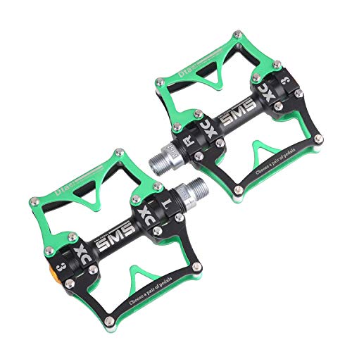 TRADE® 3 Bearing Road Mountain Bike Platform Pedals Flat Sealed