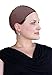 Hats Scarves & More Bamboo Wig and Hat Liner Chemo Headwear Hair Loss Moisture Wicking Comfort Cancer Cap (BROWN)
