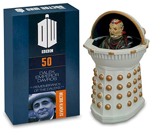 Doctor Who Figurine Dalek Emperor Davros Hand Painted 1:21 Scale Collector Boxed Model Figure #50