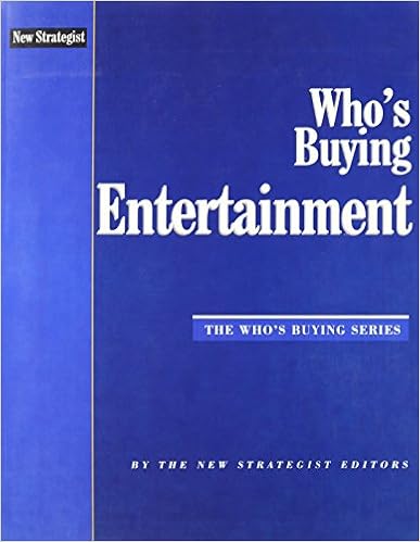 Whos Buying Entertainment Not Available 9781885070838 - 
