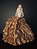 Real Stunner in Brown with Layers of Ruffles Made to Fit Barbie Doll