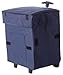 dbest products Smart Cart, BLUE Collapsible Rolling Utility Cart Basket Grocery Shopping Teacher Hobby Craft Art