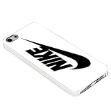 NIKE BLACK WHITE SWOOSHbl for Iphone Case (iPhone 6s White)