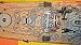 Premium Wood Deck for 1/200 Battleship Bismarck (fits Trumpeter kit)