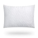 Awenia Shredded Memory Foam Pillow, Pillows for Sleeping Adjustable Loft Hypoallergenic with Infused Cooling Gel, Removable Washable Bamboo Cover, Neck Pain Relief for Side Back Stomach Sleeper, Queen