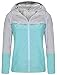 ZEGOLO Women's Raincoats Waterproof Packable Windbreaker Lightweight Active Outdoor Hooded Rain Jacket S-XXL