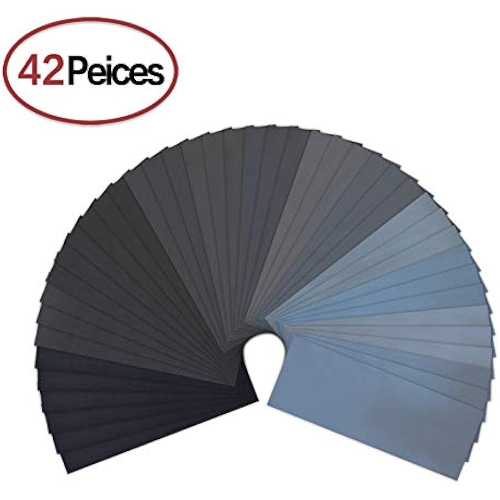 120 To 5000 Assorted Grit Sandpaper For Wood Furniture Finishing, Metal