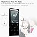 Grtdhx MP3 Player,MP3 Player with Bluetooth,16GB Music Player with FM Radio/Voice Recorder,HiFi Lossless Sound Quality,Metal, Alarm Clock, Touch Button, HD Sound Quality Earphone, with an Armband
