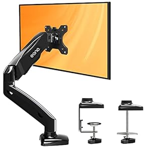 [Amazonブランド] Eono(イオーノ) モニターアーム 液晶ディスプレイアーム 1画面 32インチ 自立 モニタースタンド