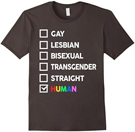 Mens Lgbt shirt, rainbow shirt, pride shirt, gay shirt, lesbian Large Asphalt