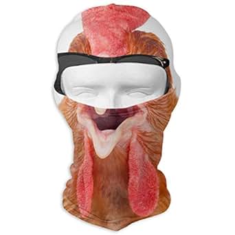 YOMEYO Men & Women Winter Balaclava Chicken Sunglasses