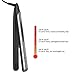 Wazor Hair Straightener Tourmaline Ceramic 2 in 1 Flat iron Instant Heat Up 284℉-446℉ Auto Shut Off （1 Inch)）thumb 2