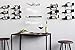 Wallniture Moduwine Wine Glass Holder, 3 Sectional 13'' Wall Mount Stemware Farmhouse Wall Decor