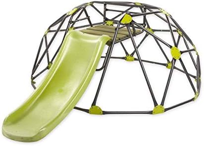 metal climbing frame with slide