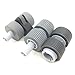 OKLILI PA03338-K011 PA03576-K010 PA03338-K010 Pick Pickup Roller Brake Roller for Fujitsu fi-6770 fi-6670 fi-6770A fi-5750C fi-5650C fi-5750 fi-5650 fi-6750 fi-6750S