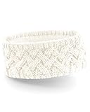 Beechfield Vermont Ladies/Womens Winter Headband (One Size) (Off White)