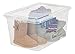 IRIS 58 Quart Clear Storage Box, 6 Pack