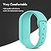 ANCOOL Compatible with Vivofit JR Bands Soft Silicone Wristbands Replacement for Vivofit 3/Vivofit JR/Vivofit JR2 Tracker, Mint