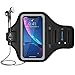 LOVPHONE iPhone 14 Pro/14/13 Pro/13/12 Pro/12/11 Pro/11/XR Armband, Sweat-Proof Sport Running Exercise Gym Case with Key Holder, Card Slot (Gray)