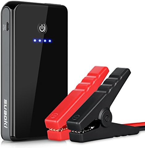 Suaoki K12 8000mAh 300A Peak Jump Starter Power Bank Battery Booster with Built-in Flashlight Perfect for Automotive Truck Motorcycle Boat