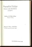 Geographical Ecology: Patterns in the Distribution of Species