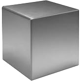 WSYCWG Tungsten Cube Metal Density Cubes Suitable for Element Collections Lab Experiment Material Hobbies, 15&times;15&times;15Mm