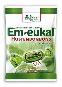 4x Em-eukal Klassisch zuckerfrei (suger free), 75 g (German Import)