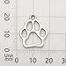 iloveDIYbeads 100g (70pcs) Craft Supplies Antique Silver Pet Dog Animals Charms Pendants for Crafting, Jewelry Findings Making Accessory for DIY Necklace Bracelet M152