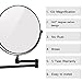 GURUN 8 Inch Bronze Magnifying Makeup Mirror Wall Mounted for Bathroom with 10X Magnification Oil Rubbed Bronze M1207O(8in,10X)