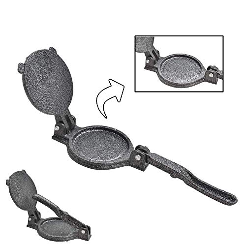 Tortilla Press, Cast Iron, ARC USA, Heavy Duty, Even Pressing, Sopes Maker, Gorditas Maker, 5 Inch Press Diameter