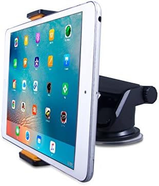 HQgear Tablet & Cell Phone Holder for Car Mount for iPhone 6 6s Plus 5s 5c Samsung Galaxy S7 Edge S6 S5 Note 5 4 iPad Air 3/Air 2/Air/iPad/mini4/mini2,Samsung Galaxy Tab 4 3 2