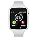 Smart Watch - Wzpiss Bluetooth Smartwatch Touchscreen Wrist Watch Sports Fitness Tracker with Camera Pedometer SIM/SD Card Slot Compatible Samsung Android iPhone iOS for Kids Women Men (White)