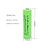 GEILIENERGY Ni-MH AA 600mAh 1.2V Rechargeable Batteries for Solar Lights, Garden Lights, Remotes, Mice(Pack of 8)