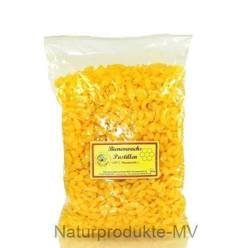 100% Bienenwachspastillen RAL041 f. Kerzen (500g) Bienenwachs Pastillen 3050A